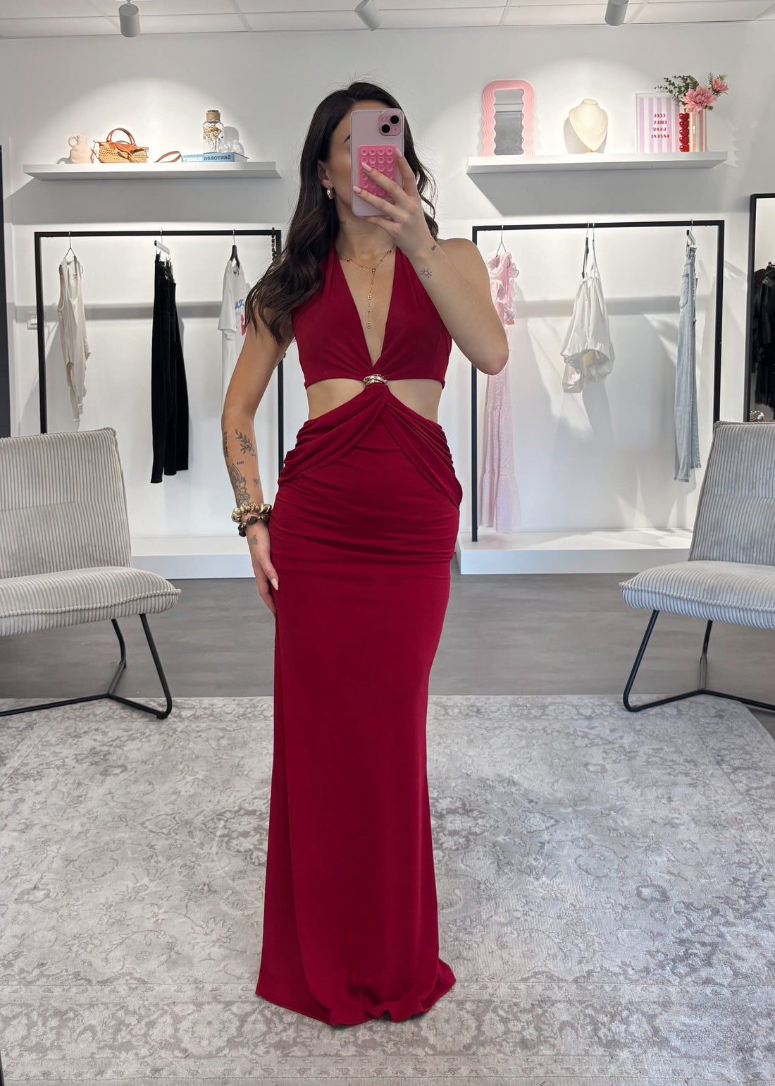 Robe Athéna - Rouge
