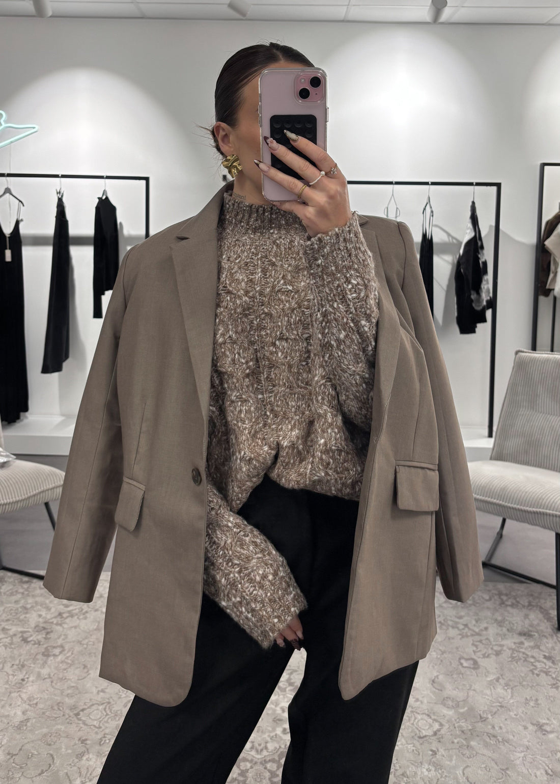 Pull Jade - Maille torsadée