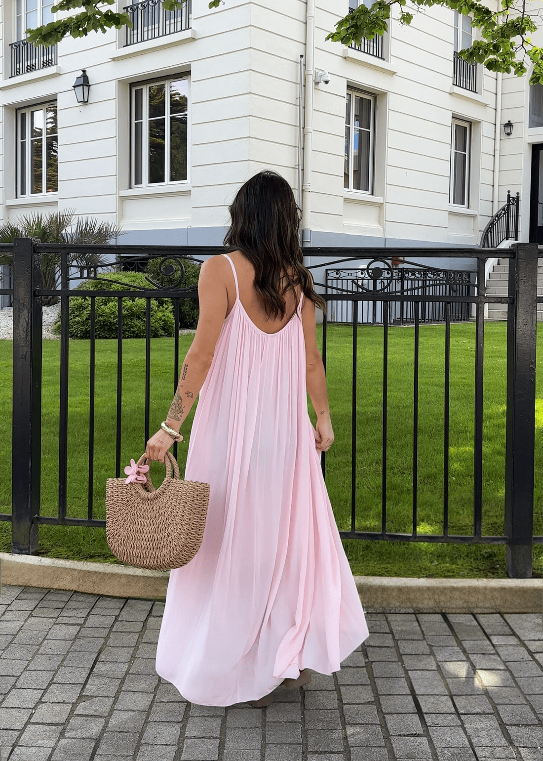 Robe Cassis - Rose