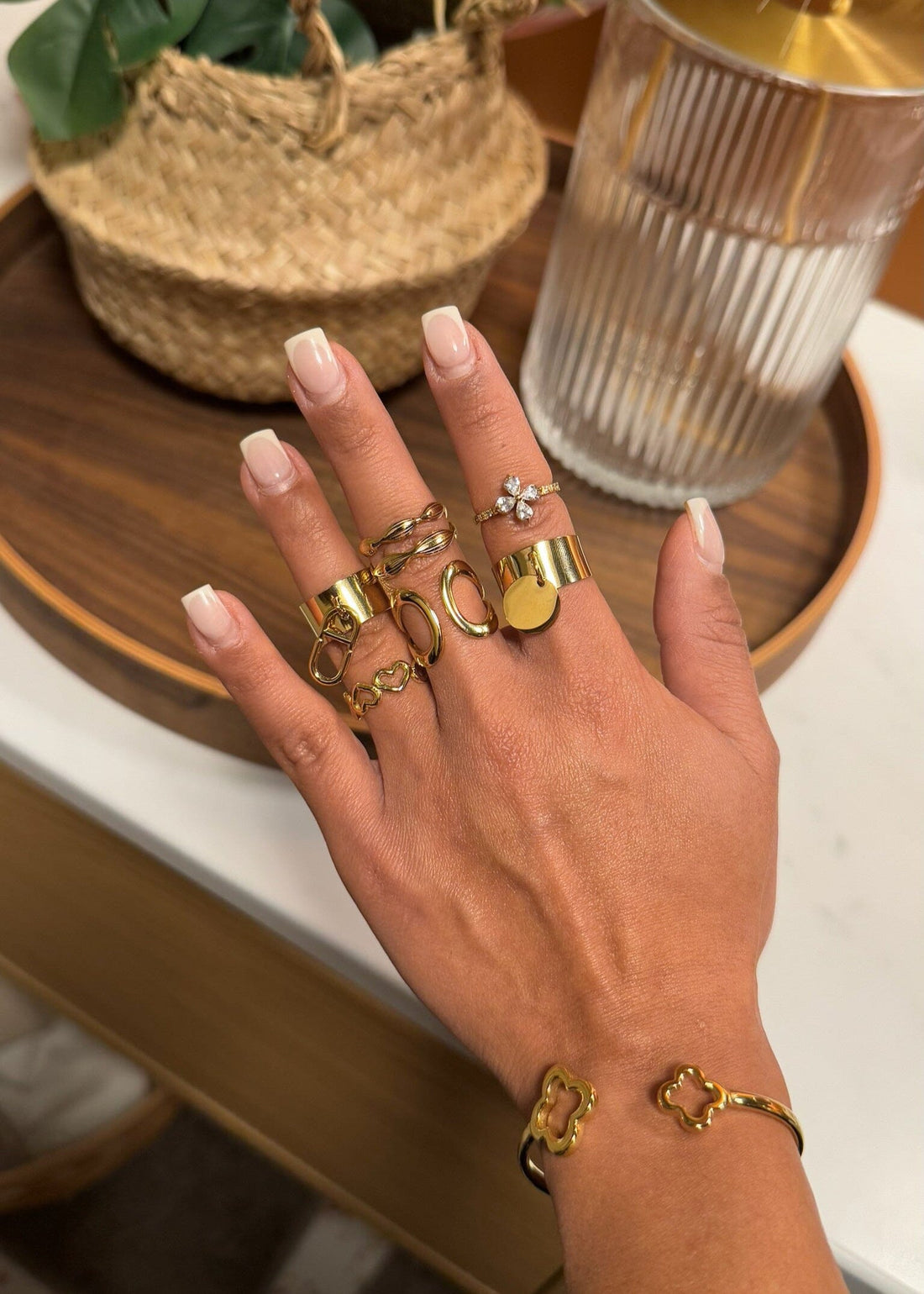 Bague Daphnée - Dorée