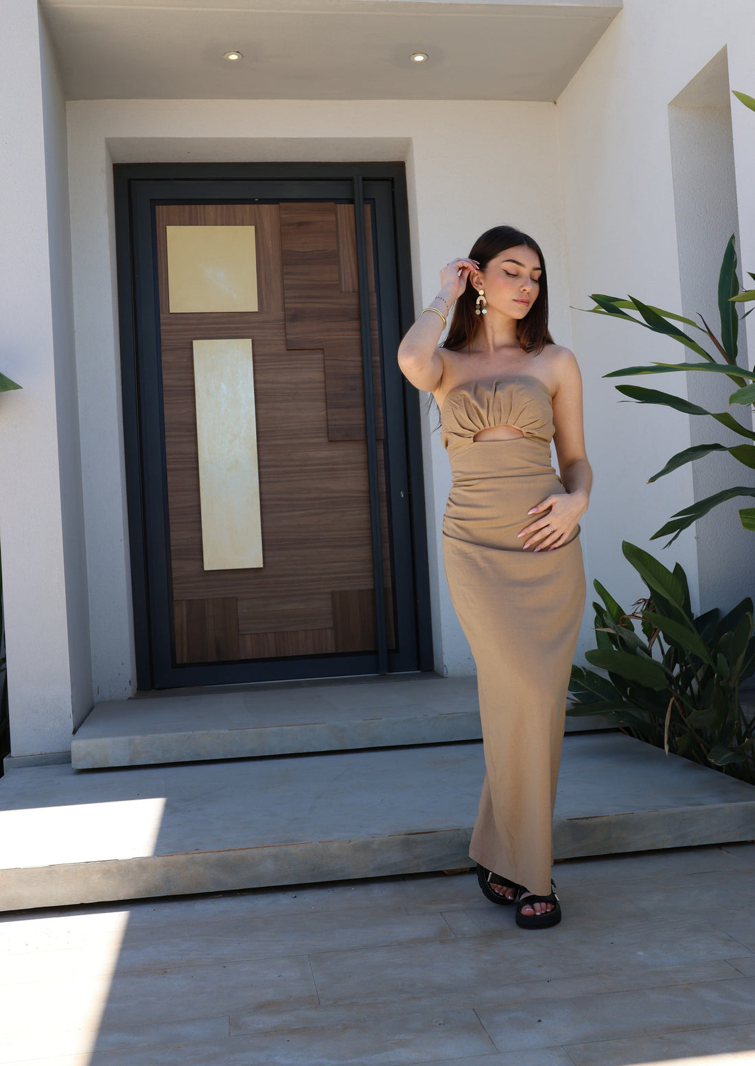 Robe Chloé Beige